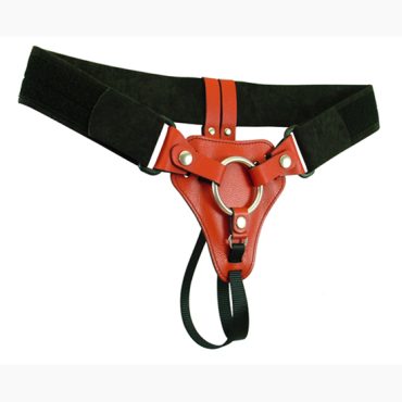 722-2 Deluxe Strap-On - Sm-Me Red
