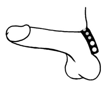 102-0 Cock Ring - Studded